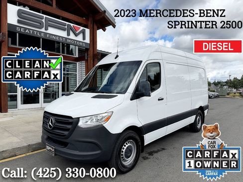 Used 2023 Mercedes-Benz Sprinter 2500 w/ Parking Package image 1