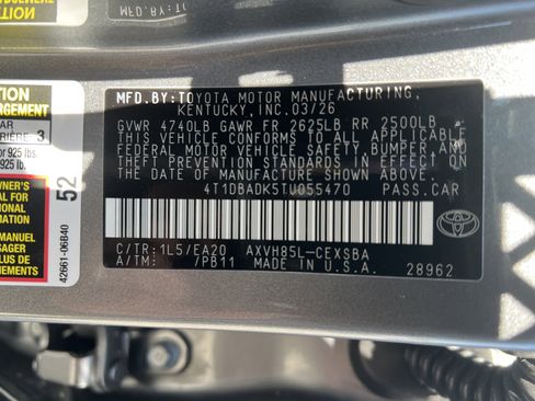 New 2026 Toyota Camry SE AWD/4WD image 30