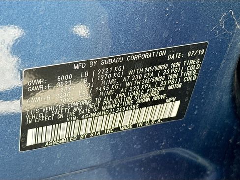 Used 2020 Subaru Ascent Touring w/ Popular Package #2A image 35