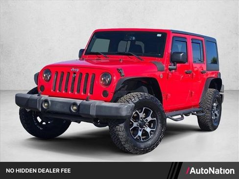 Used 2017 Jeep Wrangler Unlimited Sport w/ Quick Order Package 24S AWD/4WD image 1