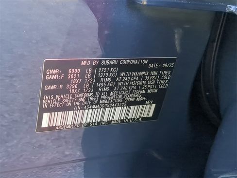 Certified 2025 Subaru Ascent Premium image 32