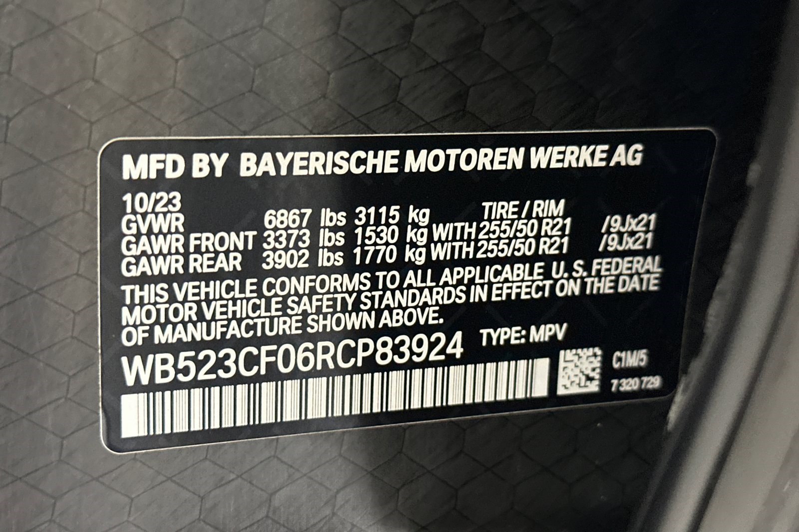 Certified 2024 BMW iX xDrive50 w/ Sport Package AWD/4WD image 30