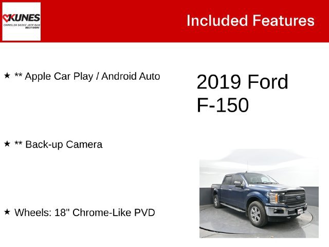 Used 2019 Ford F150 XLT w/ Equipment Group 302A Luxury AWD/4WD image 3