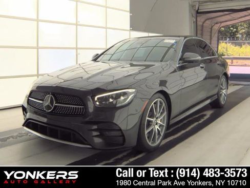 Used 2021 Mercedes-Benz E 350 4MATIC Sedan w/ Premium Package image 1