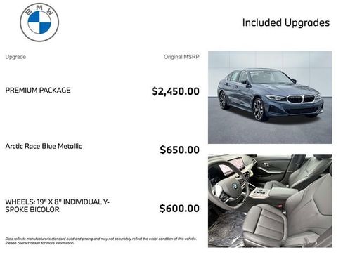 Certified 2025 BMW 330i xDrive Sedan w/ Premium Package image 3