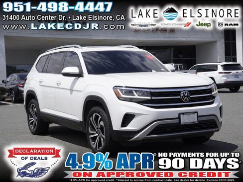 Used 2023 Volkswagen Atlas SEL AWD/4WD image 1