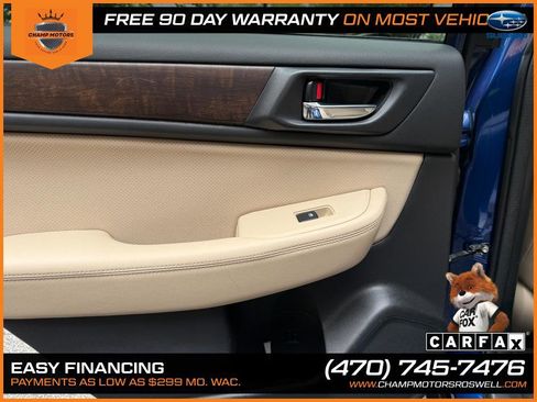Used 2016 Subaru Outback 2.5i Limited AWD/4WD image 13