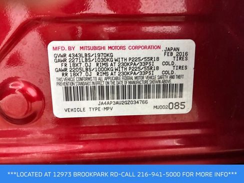 Used 2016 Mitsubishi Outlander Sport ES FWD image 9