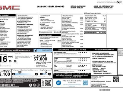 New 2026 GMC Sierra 1500 Pro