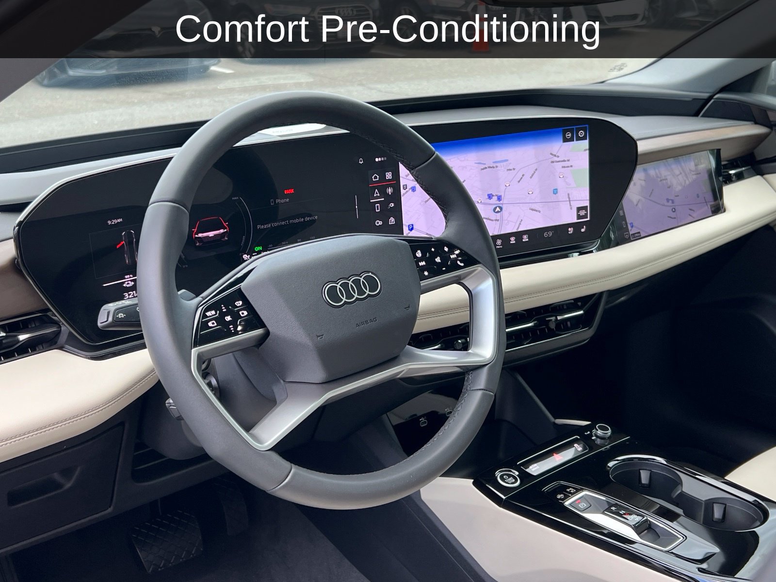 Used 2025 Audi A6 e-tron Prestige w/ Beige Warm Weather Package AWD/4WD image 8