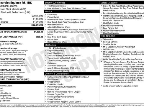 Used 2024 Chevrolet Equinox RS FWD image 10
