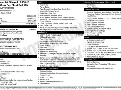 New 2026 Chevrolet Silverado 2500 Custom w/ Custom Value Package AWD/4WD image 3