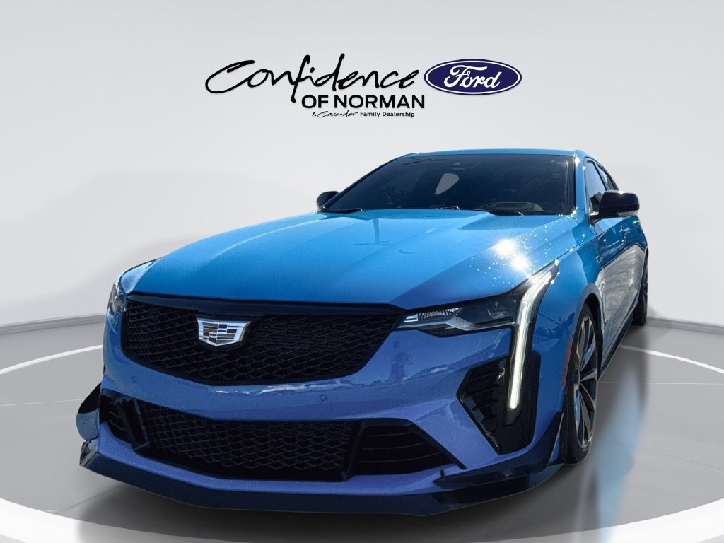 Used 2022 Cadillac CT4 V Blackwing w/ Carbon Fiber 1 Package RWD image 1