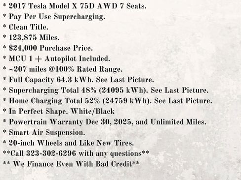 Used 2017 Tesla Model X 75D image 15