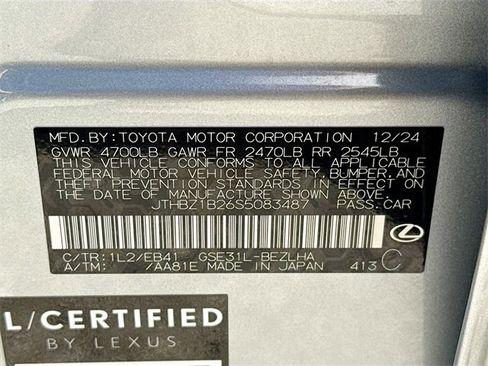 Used 2025 Lexus IS 350 F Sport image 42