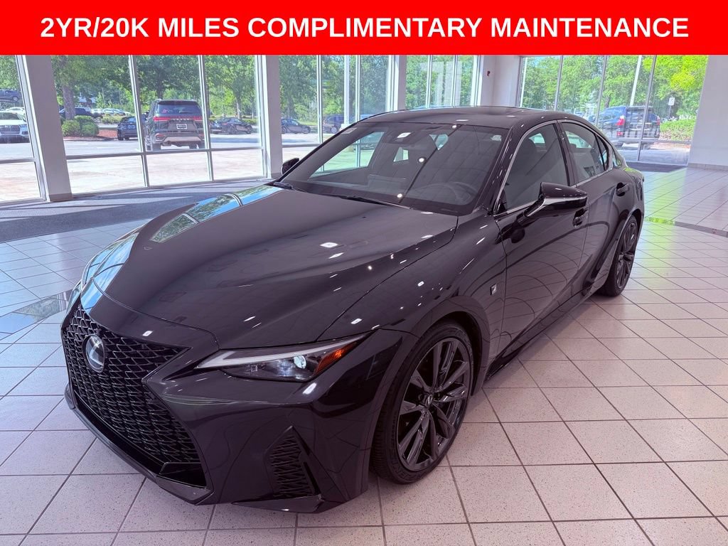 Certified 2024 Lexus IS 350 F Sport w/ Navigation Package RWD image 3