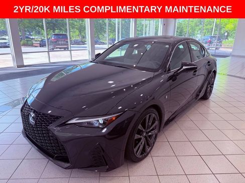 Certified 2024 Lexus IS 350 F Sport w/ Navigation Package RWD image 3