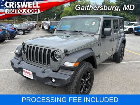 Used 2021 Jeep Wrangler Unlimited Sport AWD/4WD image 1