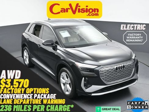 Used 2023 Audi Q4 e-tron Premium w/ Convenience Package AWD/4WD image 1
