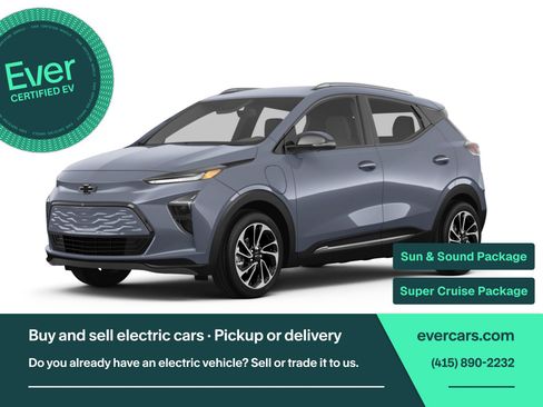 Used 2023 Chevrolet Bolt EUV Premier w/ Sun & Sound Package image 1