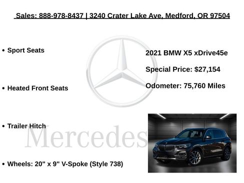 Used 2021 BMW X5 xDrive45e w/ Premium Package image 29