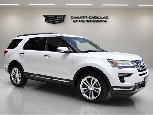 Used 2019 Ford Explorer Limited w/ Ford Safe & Smart Package FWD image 7