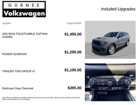 Used 2022 Dodge Durango R/T w/ Trailer Tow Group IV AWD/4WD image 4