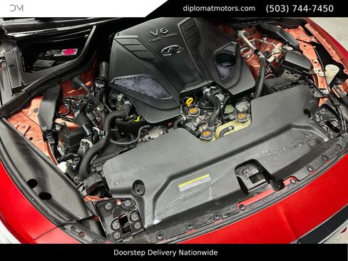 Used 2019 INFINITI Q60 Red Sport 400 w/ Cargo Package image 40