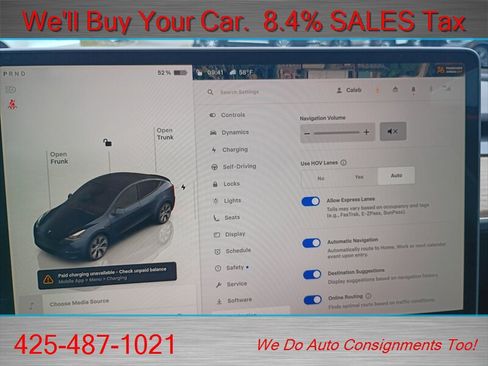 Used 2024 Tesla Model Y Long Range AWD/4WD image 16