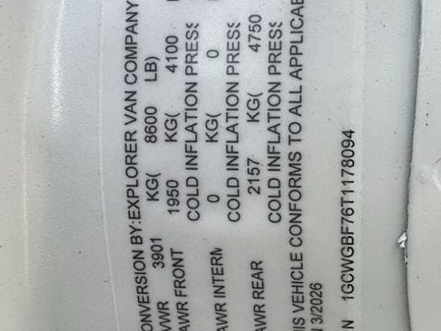 New 2026 Chevrolet Express 2500 Extended w/ Driver Convenience Package image 33