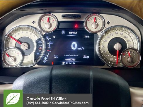 Used 2017 RAM 1500 Laramie Longhorn AWD/4WD image 2
