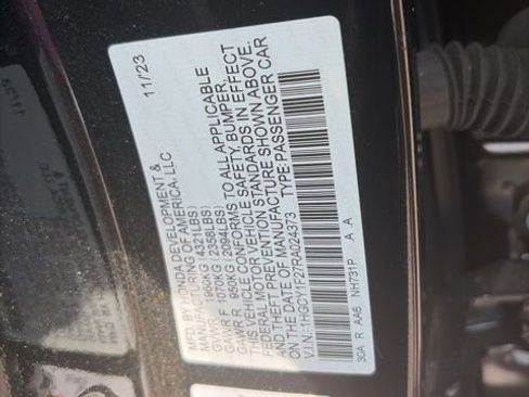 Used 2024 Honda Accord LX image 12