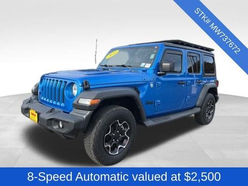Used 2021 Jeep Wrangler Unlimited Sport S image 3
