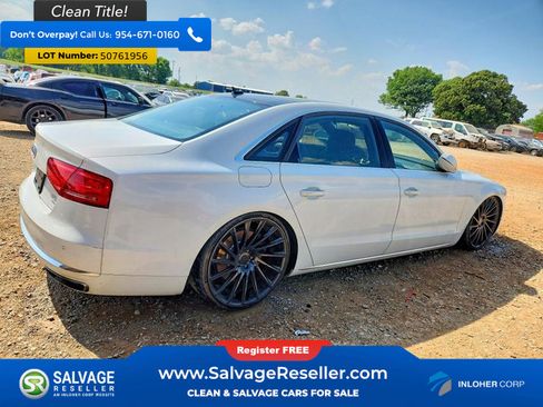 Used 2013 Audi A8 L 4.0T w/ Driver Assistance Pkg AWD/4WD image 4