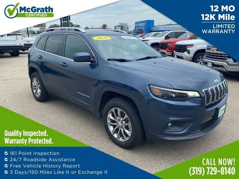 Used 2021 Jeep Cherokee Latitude Plus image 1