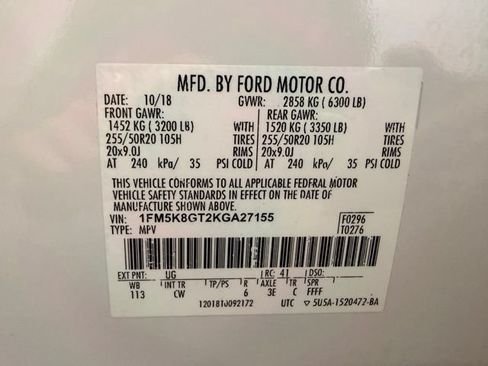 Used 2019 Ford Explorer Sport AWD/4WD image 48