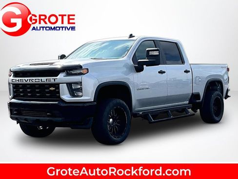 Used 2021 Chevrolet Silverado 2500 Custom w/ Custom Value Package AWD/4WD image 1