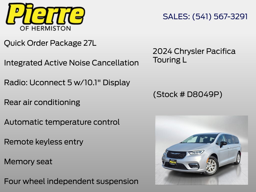 Used 2024 Chrysler Pacifica Touring-L FWD image 6