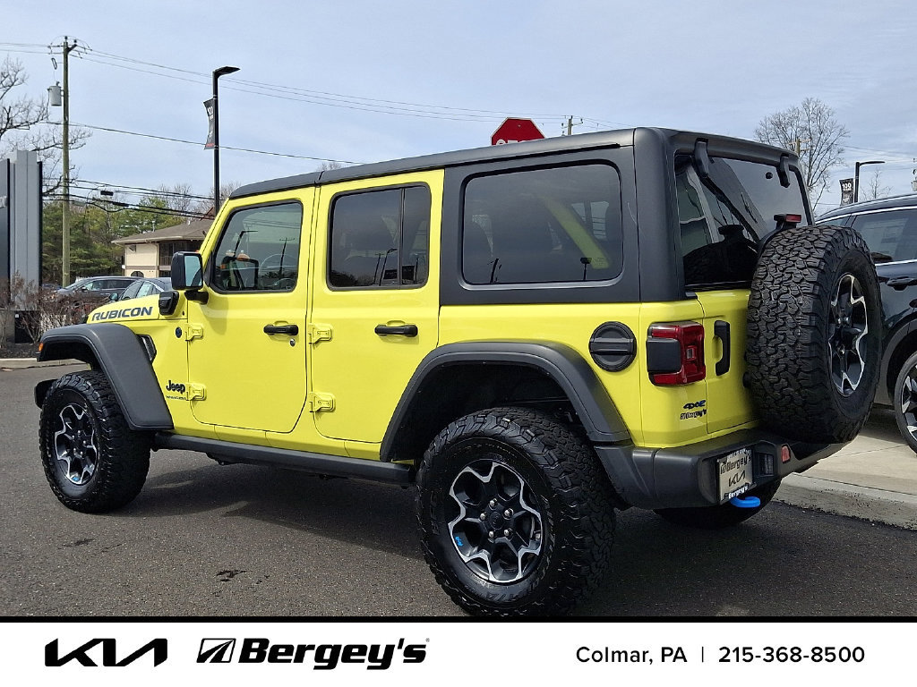 Used 2023 Jeep Wrangler Unlimited Rubicon 4xe AWD/4WD image 8