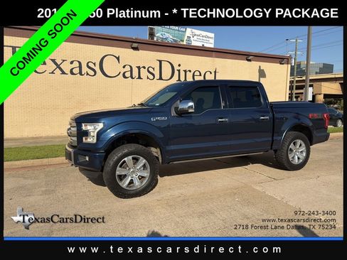Used 2016 Ford F150 Platinum w/ Equipment Group 701A Luxury image 2