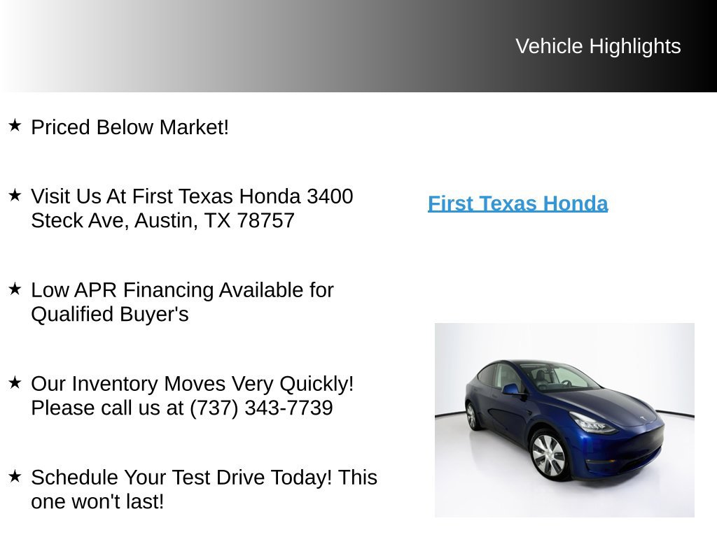 Used 2021 Tesla Model Y Long Range AWD/4WD image 9