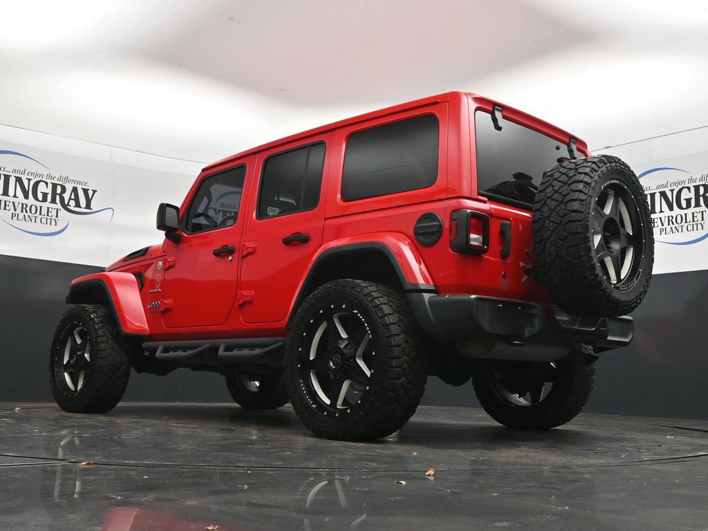 Used 2020 Jeep Wrangler Unlimited Sahara AWD/4WD image 30