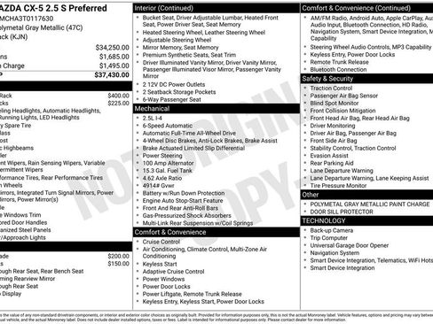 Certified 2026 MAZDA CX-5 Preferred AWD/4WD image 9