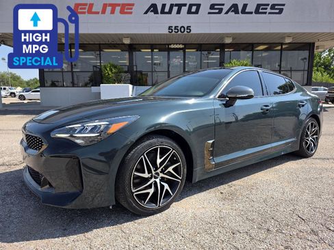 Used 2022 Kia Stinger GT-Line w/ Sun & Sound Package RWD image 1