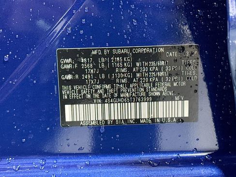 New 2026 Subaru Crosstrek 2.0i Premium image 26