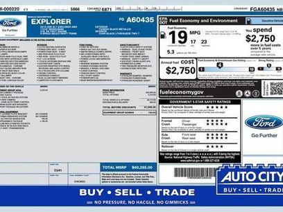 Used 2015 Ford Explorer XLT w/ Equipment Group 202A