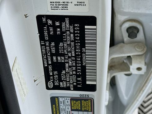 Used 2017 Kia Optima EX w/ Premium Package FWD image 12