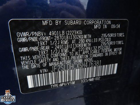 Certified 2025 Subaru Forester Sport AWD/4WD image 26