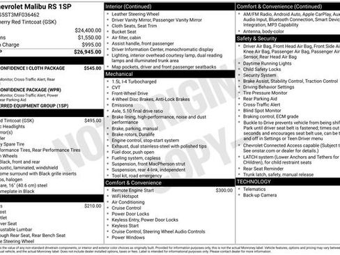 Used 2021 Chevrolet Malibu RS FWD image 31