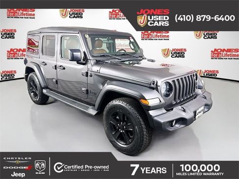 Used 2021 Jeep Wrangler Unlimited Sport image 1